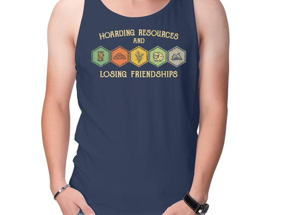 Hoarding Resources And Losing Friends