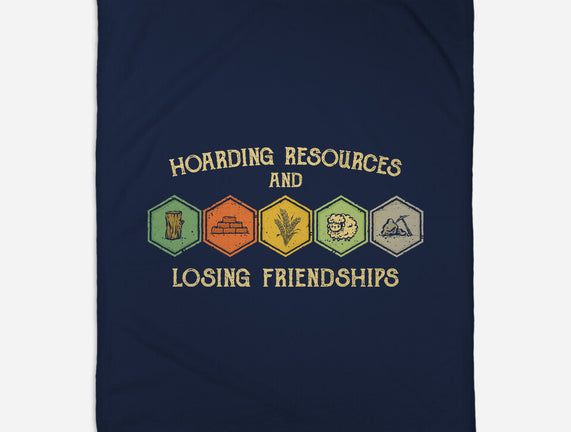 Hoarding Resources And Losing Friends