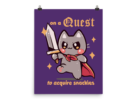 On A Quest To Acquire Snackies