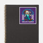 Game Mascot Block Guy-None-Glossy-Sticker-Studio Mootant
