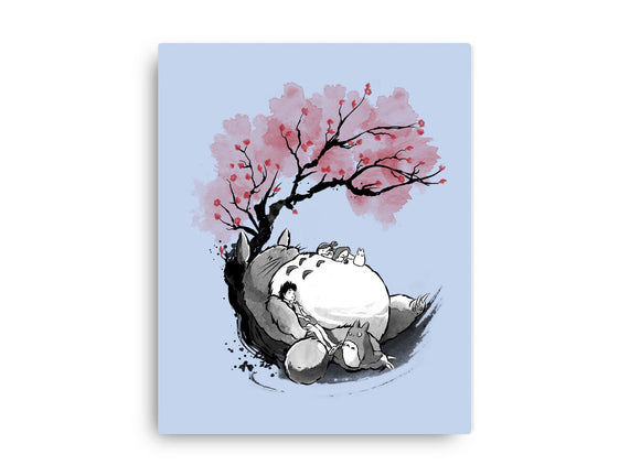 Sakura Neighbor Sumi-e