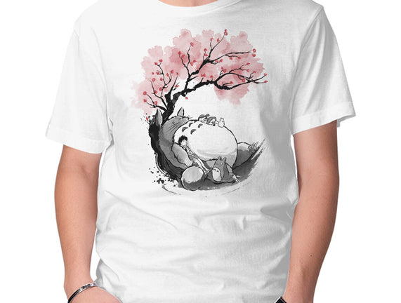 Sakura Neighbor Sumi-e
