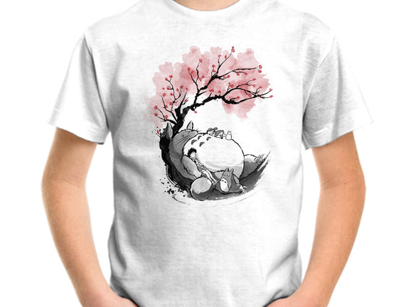 Sakura Neighbor Sumi-e