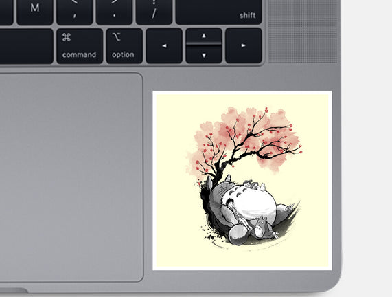 Sakura Neighbor Sumi-e