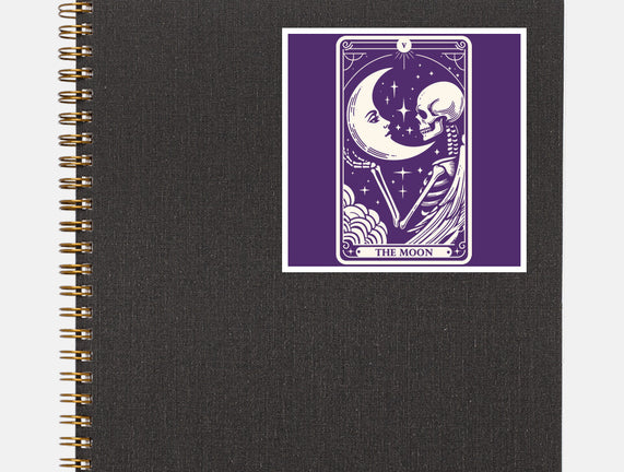 The Moon Tarot Skull