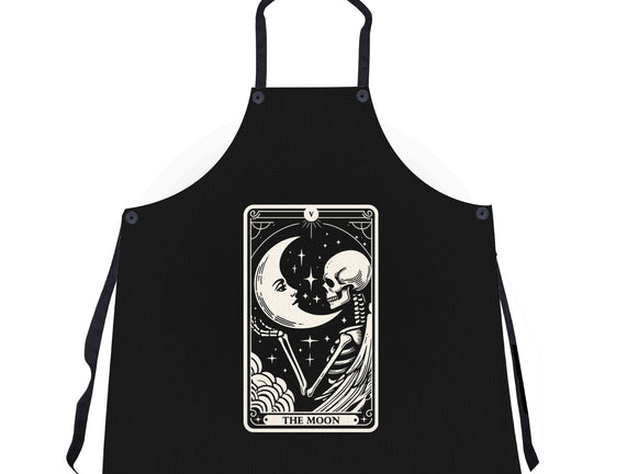 The Moon Tarot Skull
