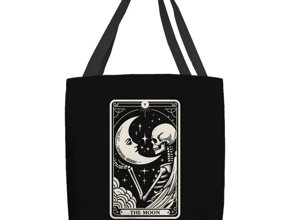 The Moon Tarot Skull