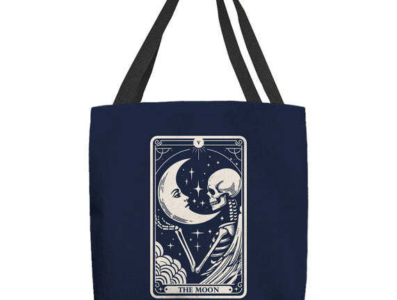 The Moon Tarot Skull