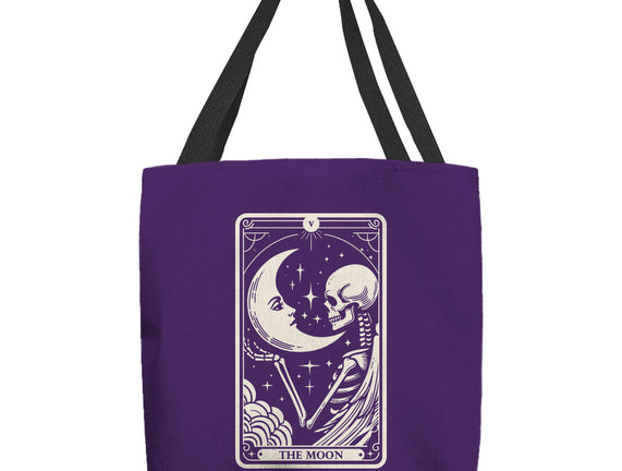 The Moon Tarot Skull