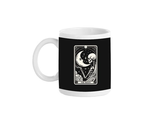 The Moon Tarot Skull