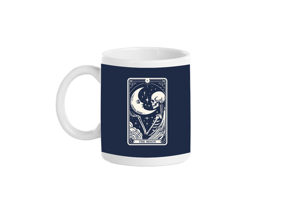 The Moon Tarot Skull