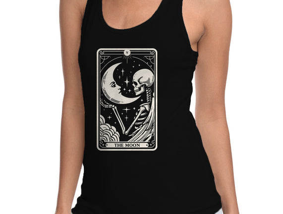 The Moon Tarot Skull
