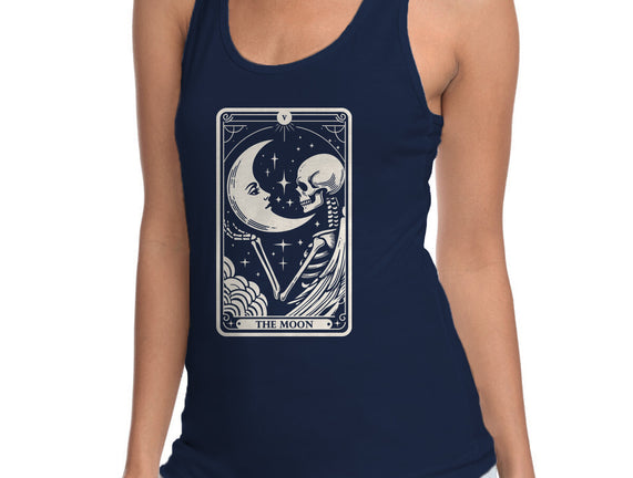 The Moon Tarot Skull