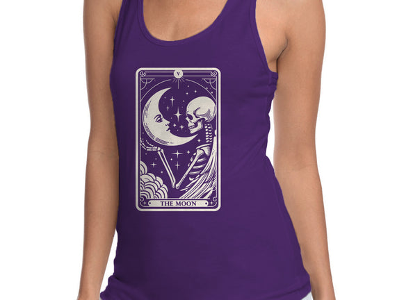 The Moon Tarot Skull
