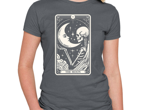 The Moon Tarot Skull