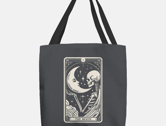 The Moon Tarot Skull
