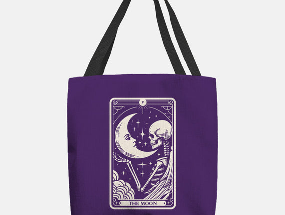 The Moon Tarot Skull
