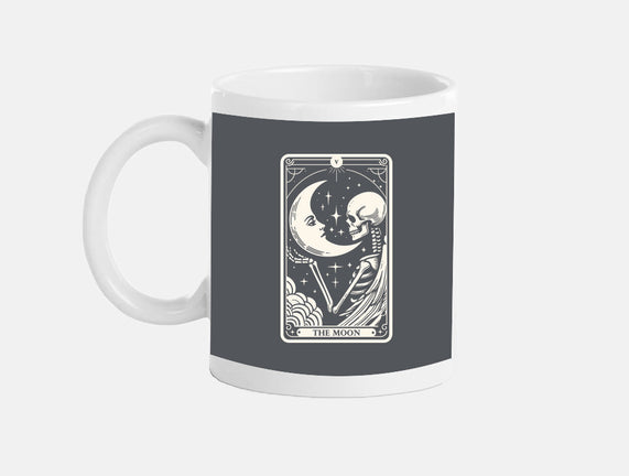 The Moon Tarot Skull