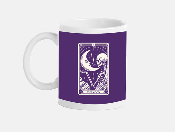 The Moon Tarot Skull