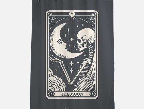 The Moon Tarot Skull
