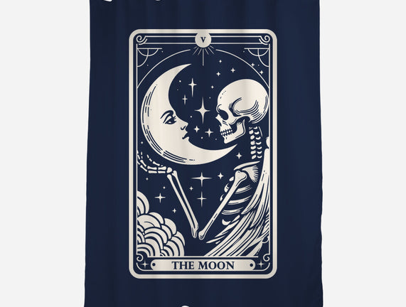 The Moon Tarot Skull