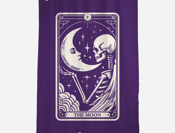 The Moon Tarot Skull