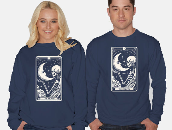 The Moon Tarot Skull