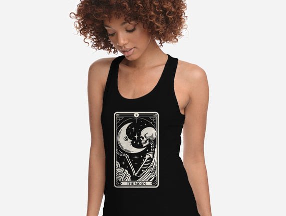 The Moon Tarot Skull