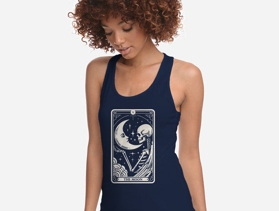 The Moon Tarot Skull