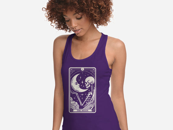 The Moon Tarot Skull