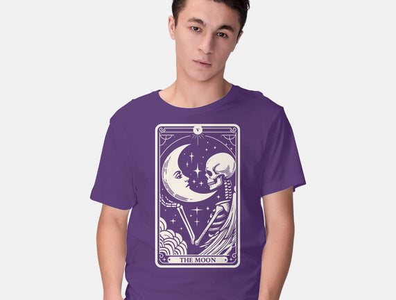 The Moon Tarot Skull