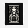 The Magic Tarot Skull-None-Fleece-Blanket-Eoli Studio