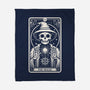 The Magic Tarot Skull-None-Fleece-Blanket-Eoli Studio