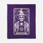 The Magic Tarot Skull-None-Fleece-Blanket-Eoli Studio