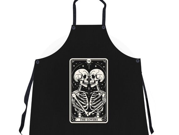 The Lovers Tarot Skull