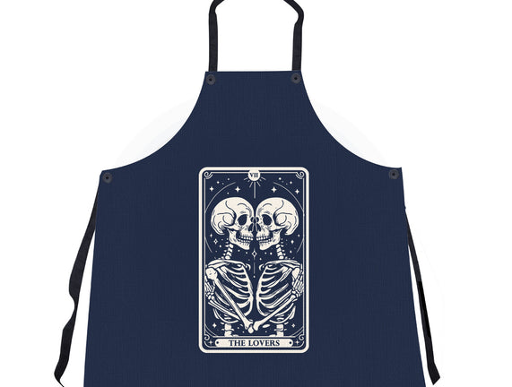 The Lovers Tarot Skull
