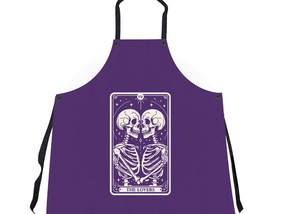The Lovers Tarot Skull
