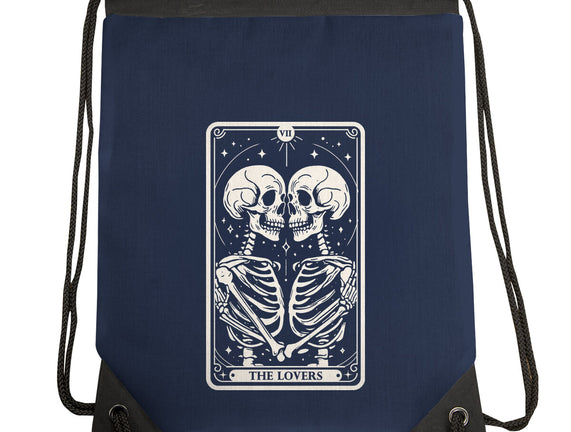 The Lovers Tarot Skull