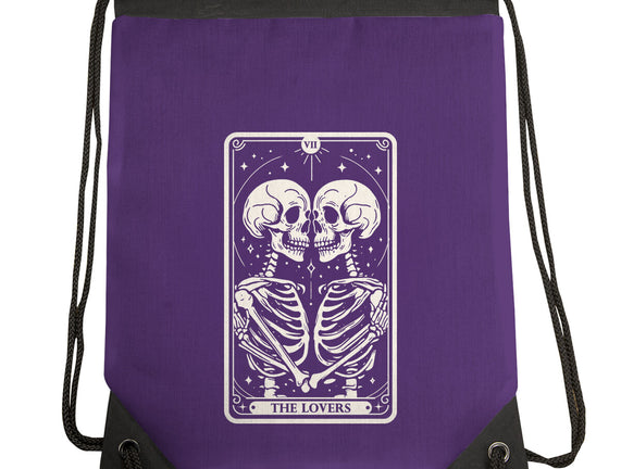 The Lovers Tarot Skull