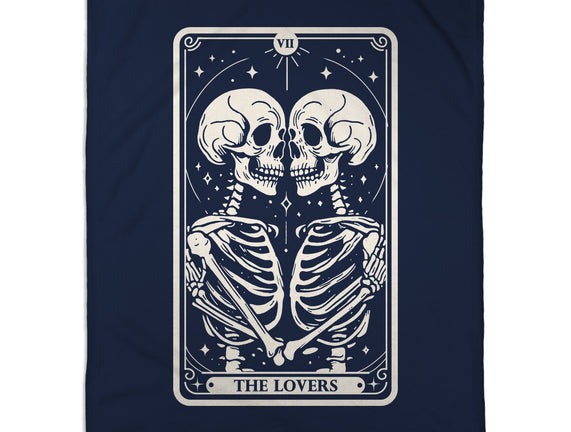 The Lovers Tarot Skull