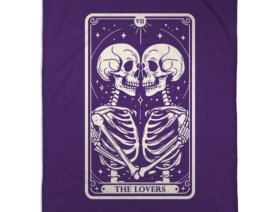 The Lovers Tarot Skull