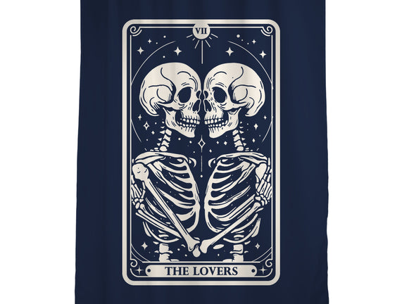 The Lovers Tarot Skull