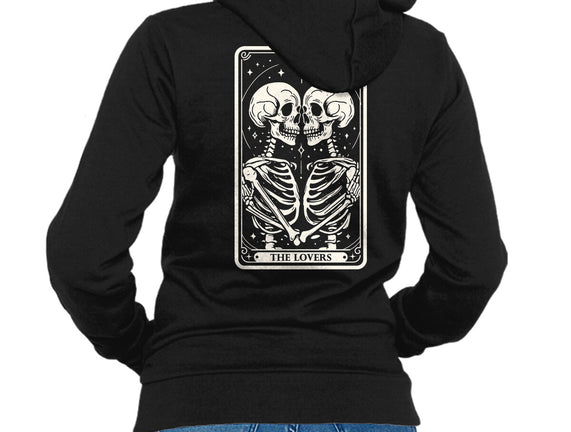 The Lovers Tarot Skull