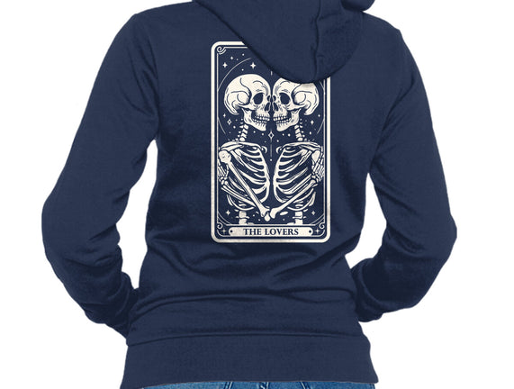 The Lovers Tarot Skull