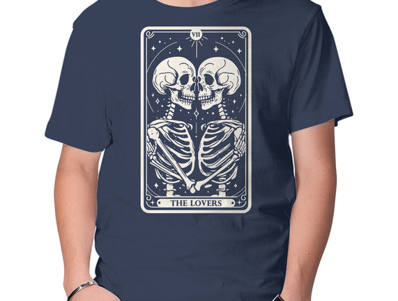 The Lovers Tarot Skull