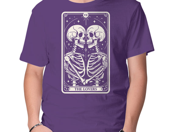 The Lovers Tarot Skull