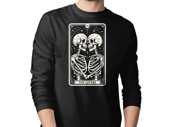 The Lovers Tarot Skull