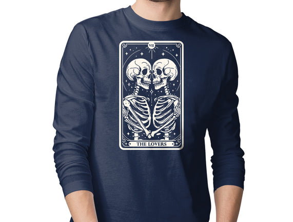 The Lovers Tarot Skull