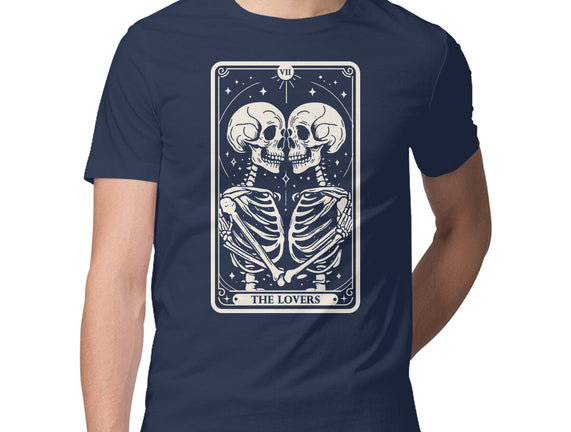 The Lovers Tarot Skull