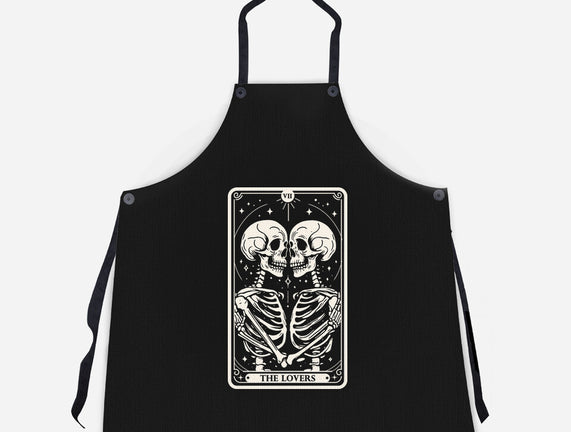 The Lovers Tarot Skull